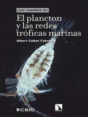 cover image of El plancton y las redes tróficas marinas